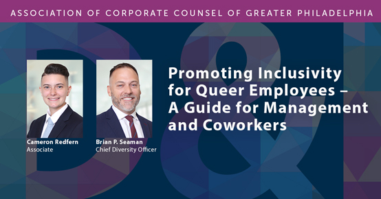 Promoting Inclusivity for Queer Employees – A Guide for Management and Coworkers