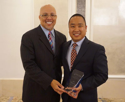 Joe Nguyen and Denis Kennedy at Philadelphia Diversity Conference