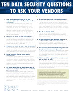 Ten Data Security Questions to Ask Your Vendors