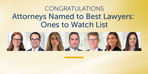 Seven Stradley Ronon Attorneys Named to 2023 Best Lawyers Ones to Watch List